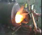 мазут с водой горение отработанное масло коксохим с водой обводненное котельное топливо горение сжигание